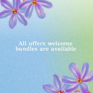 Don't hesitate make an offer!